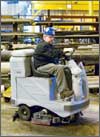 Industrial Floor Scrubber